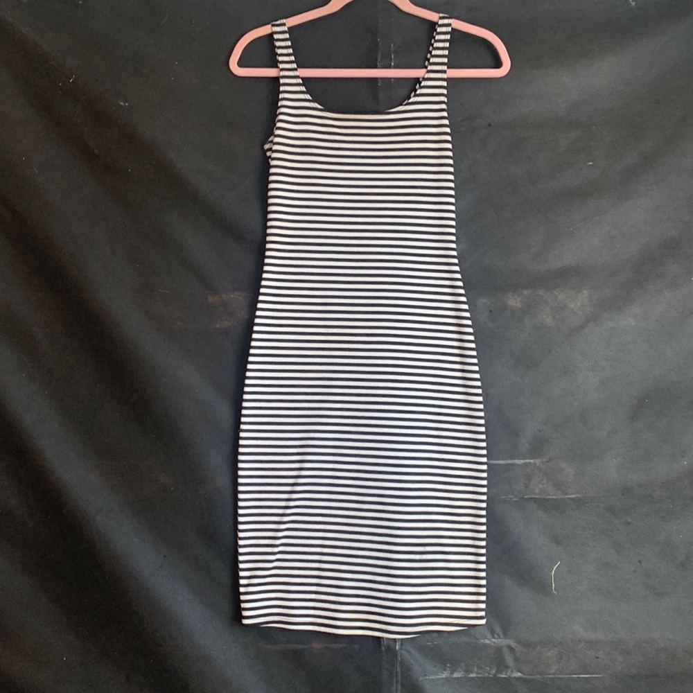 Black and white dress